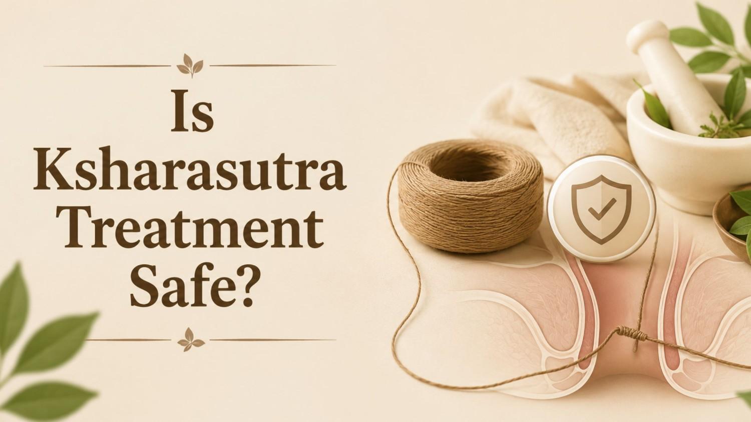 Is Ksharasutra Treatment Safe?