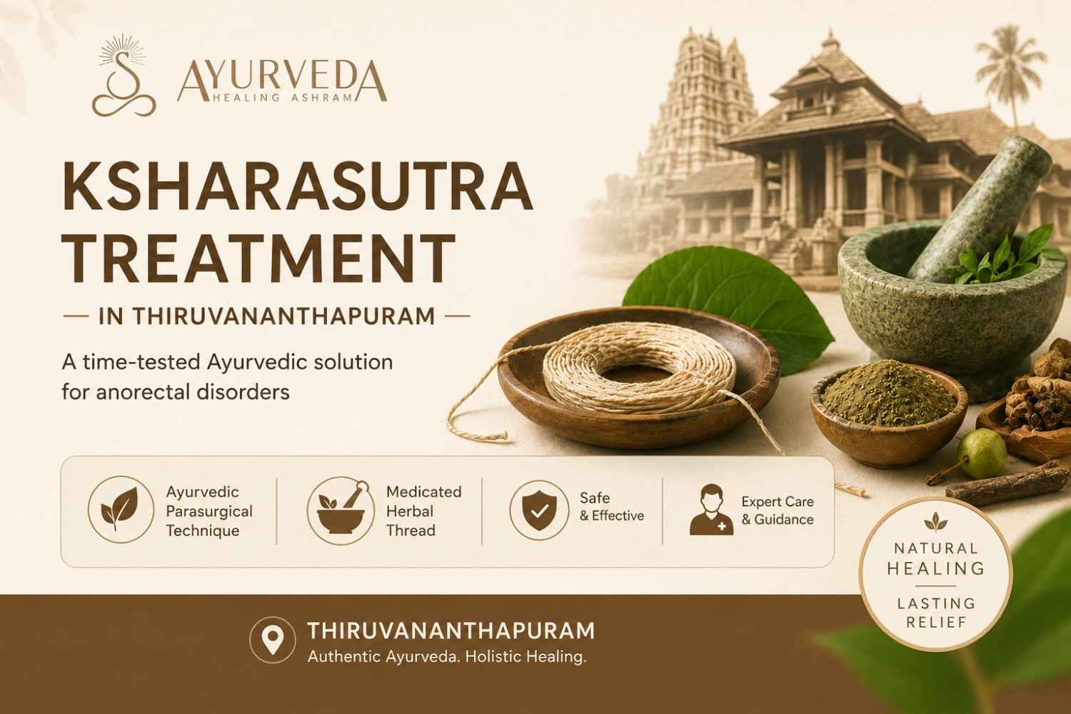 Ksharasutra Treatment in Thiruvananthapuram – A Complete Guide