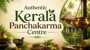 Authentic Kerala Panchakarma Centre – Traditional Shirodhara therapy performed by an experienced Ayurvedic therapist in a serene Kerala Ayurveda wellness center.